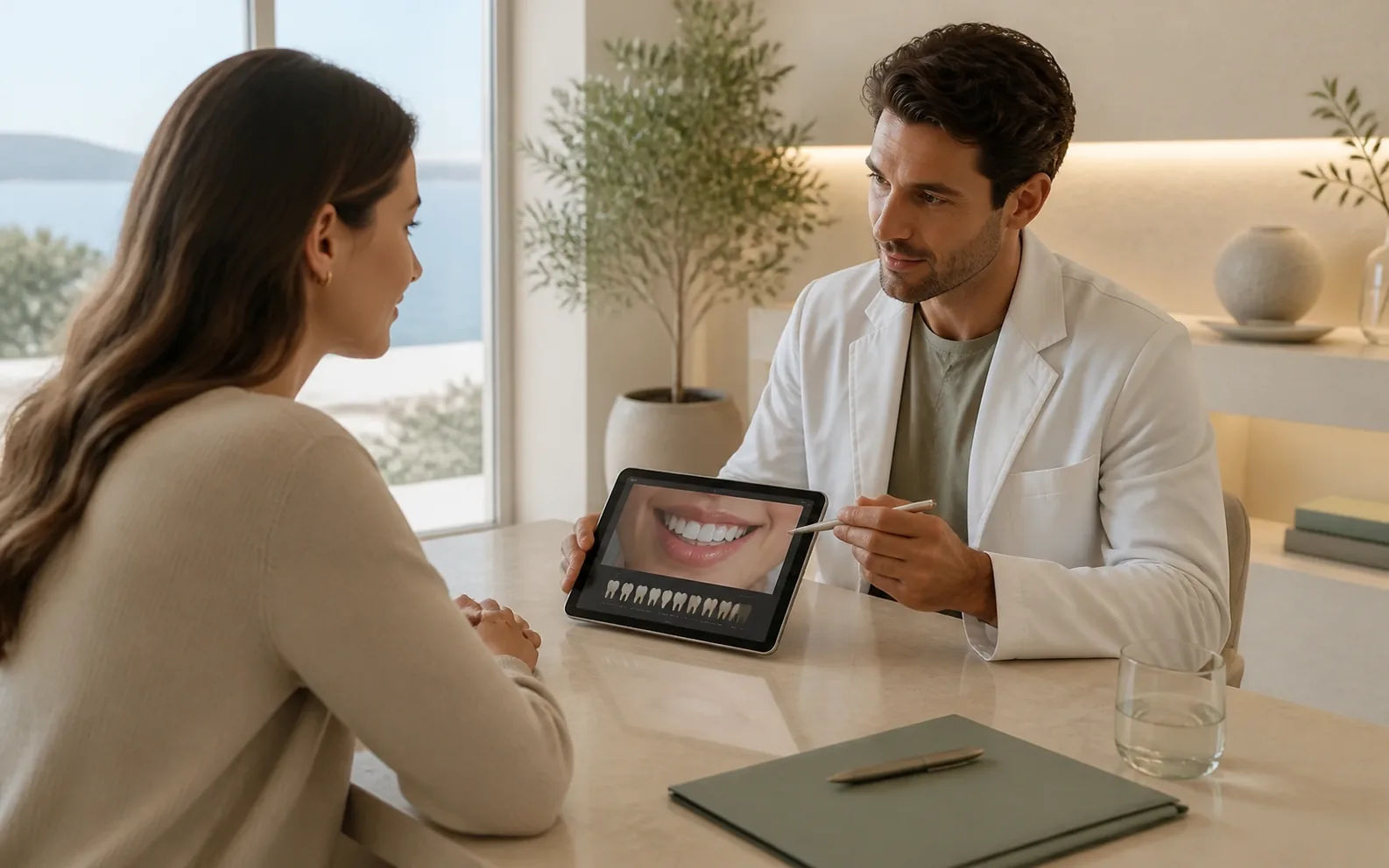Dental Care illustrative consultation scene